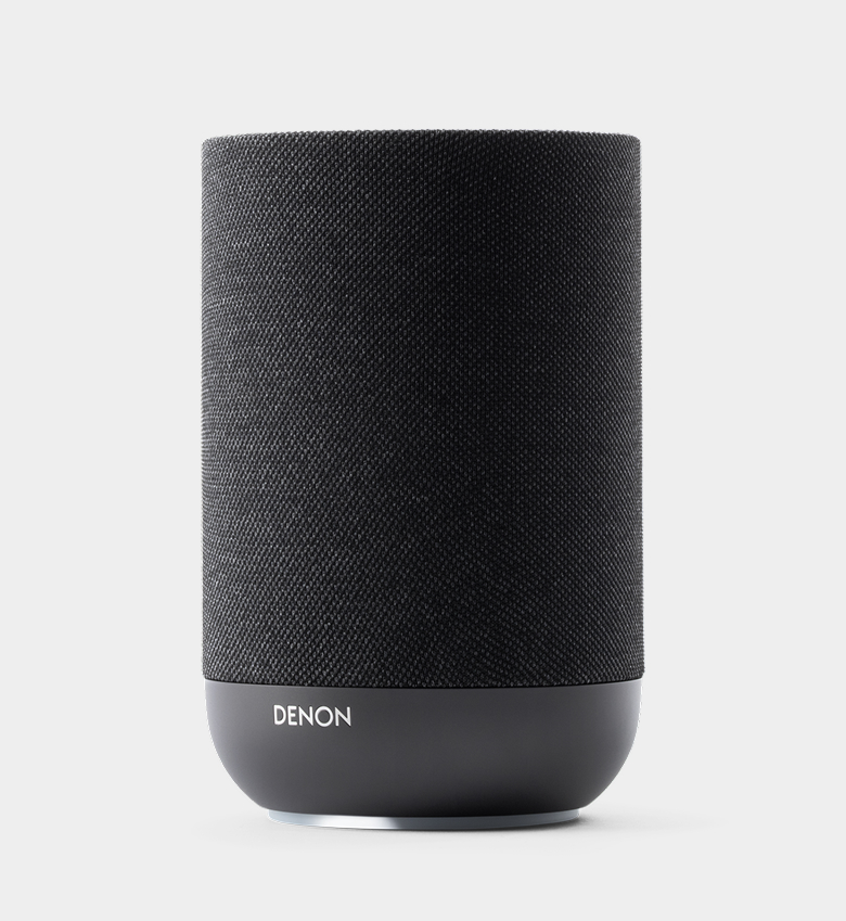 Denon Home 200 in Charcoal angle view